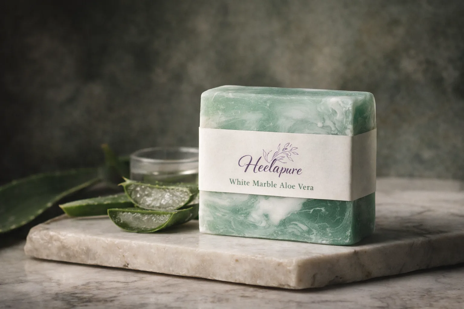 White Marble Aloe Vera